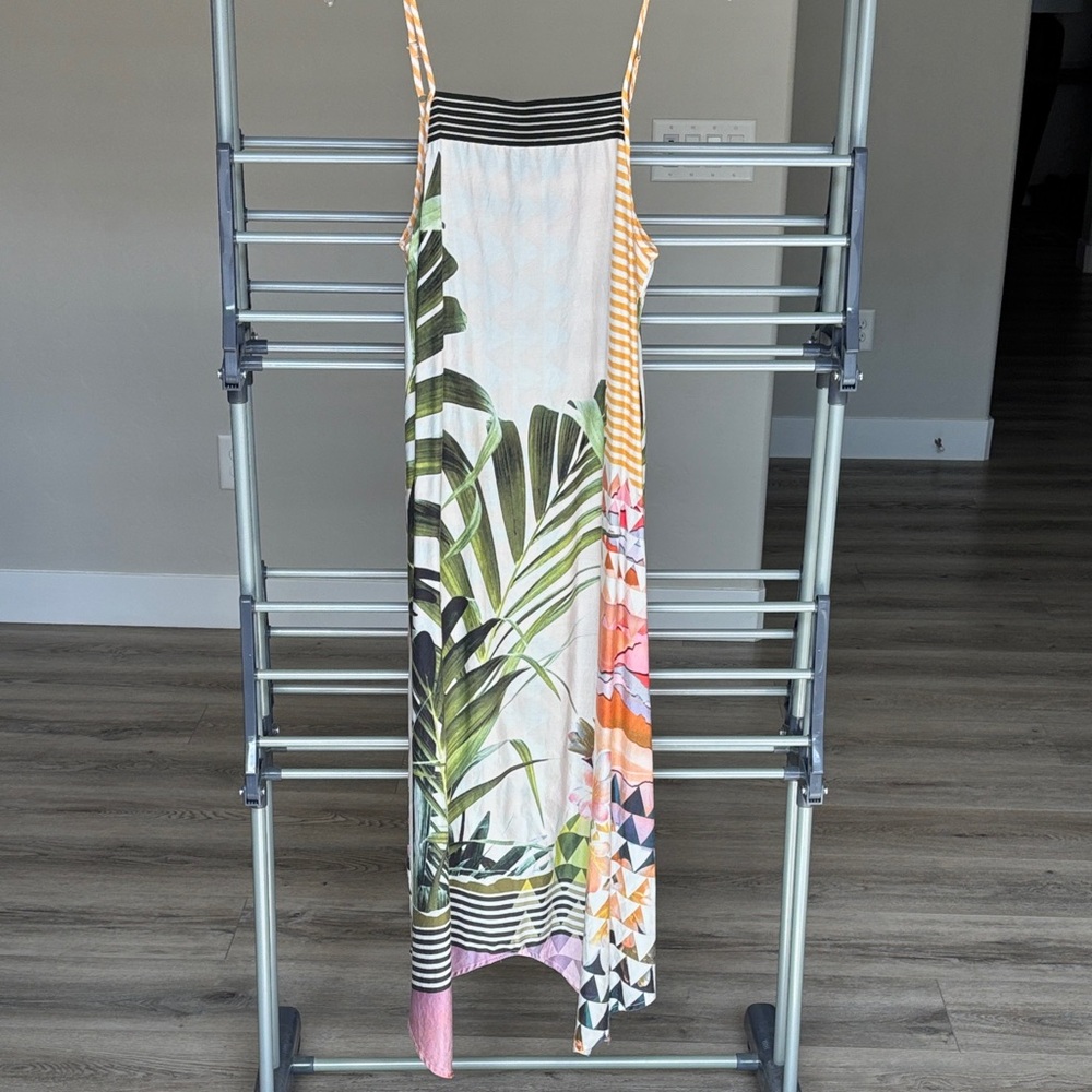 Prana Vintage Striped/floral Dress (Small)